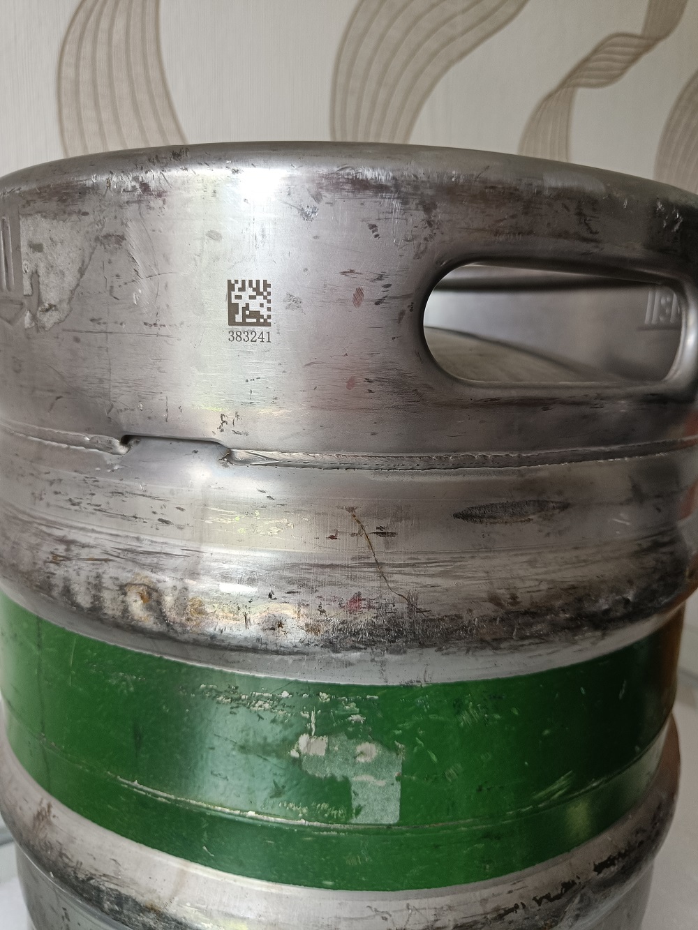 beer keg marking 3